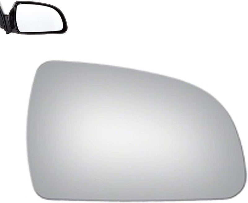 WLLW Mirror Glass Replacement for Hyundai Sonata 2006-2010 - Passenger Right Side Convex Glass - Image 1