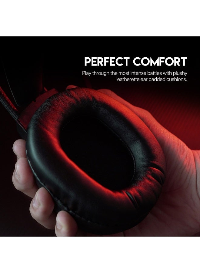 FANTECH PORTAL 7.1 HG28 RGB GAMING HEADSET BLACK - Image 5