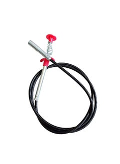 Vrozty Vrozty Hair Catching Claw Drain Sewer Cleaner Spring Wire Sink Pipe Dredge Cleaning Stick Drain Plunger Unblocked 5ft 160cm  - Image 1