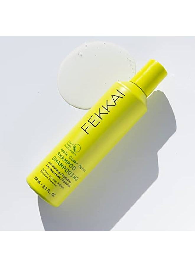 Fekkai - Apple Cider Vinegar Detox Shampoo Hair And Scalp Cleanser Nonstripping Clarifying Shampoo Alternative Removes Buildup Soothes And Restores Hair For All Hair Types Clean Vegan Sulfate Free 8.5Oz - Image 1