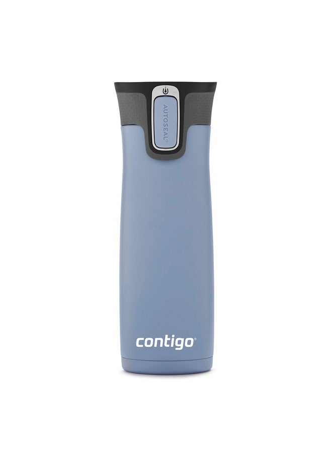 Contigo Contigo West Loop 2.0 Stainless Steel Travel Mug with AUTOSEAL Lid, 20oz. Earl Grey - Image 1