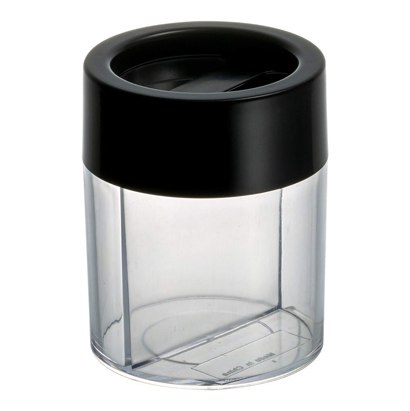 Officemate Magnetic Clip Dispenser, Large/Round, 200 Clip Capacity, Black/Smoke (93692) - Image 4