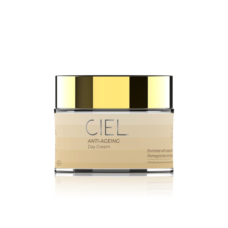 CIEL AntiAging Day Cream 50g Vitamin C Hyaluronic Acid Moisturizer for Glowing Hydrated Radiant Skin AntiWrinkle Face Cream for All Skin Types Daily Use for Men Women - Image 1