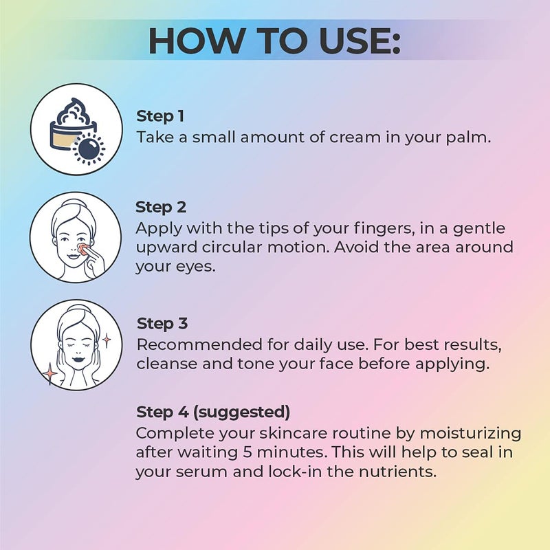 CIEL AntiAging Day Cream 50g Vitamin C Hyaluronic Acid Moisturizer for Glowing Hydrated Radiant Skin AntiWrinkle Face Cream for All Skin Types Daily Use for Men Women - Image 5