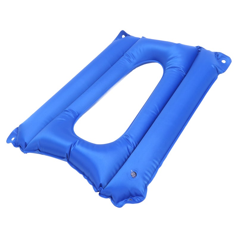 Inflatable Bedsore Cushion: 4 Fixing Holes, Strong Sealing, Foldable PVC Pad - Pressure-Dispersing Comfort for Elderly Sitting Or Lying Use - Image 3