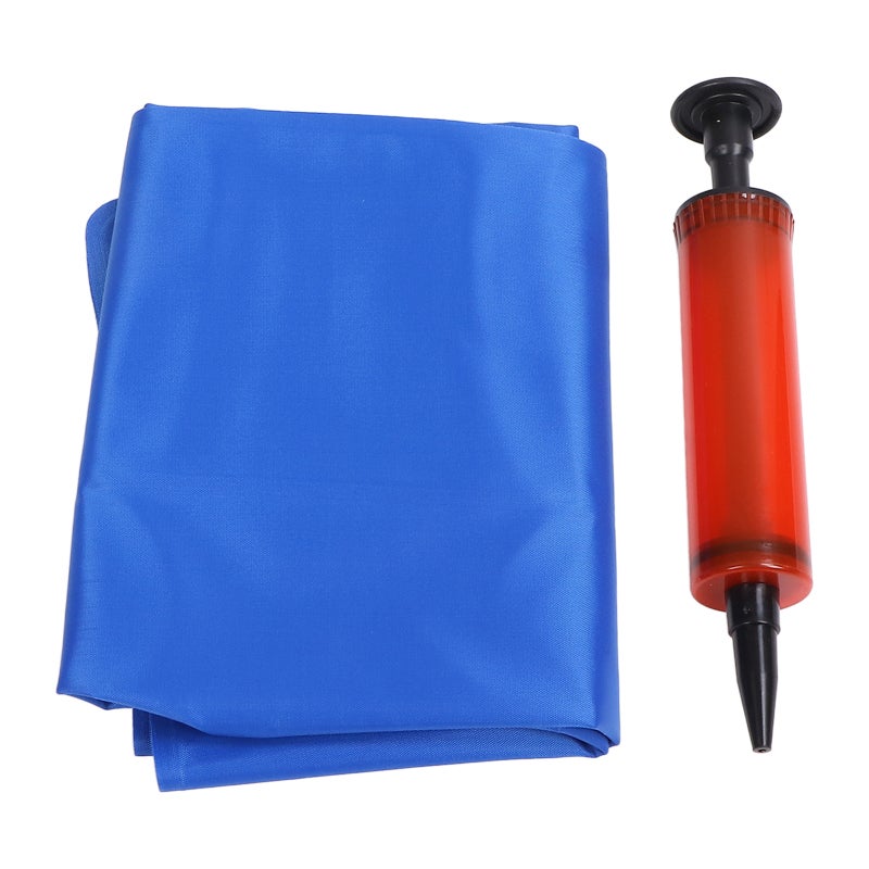 Inflatable Bedsore Cushion: 4 Fixing Holes, Strong Sealing, Foldable PVC Pad - Pressure-Dispersing Comfort for Elderly Sitting Or Lying Use - Image 1