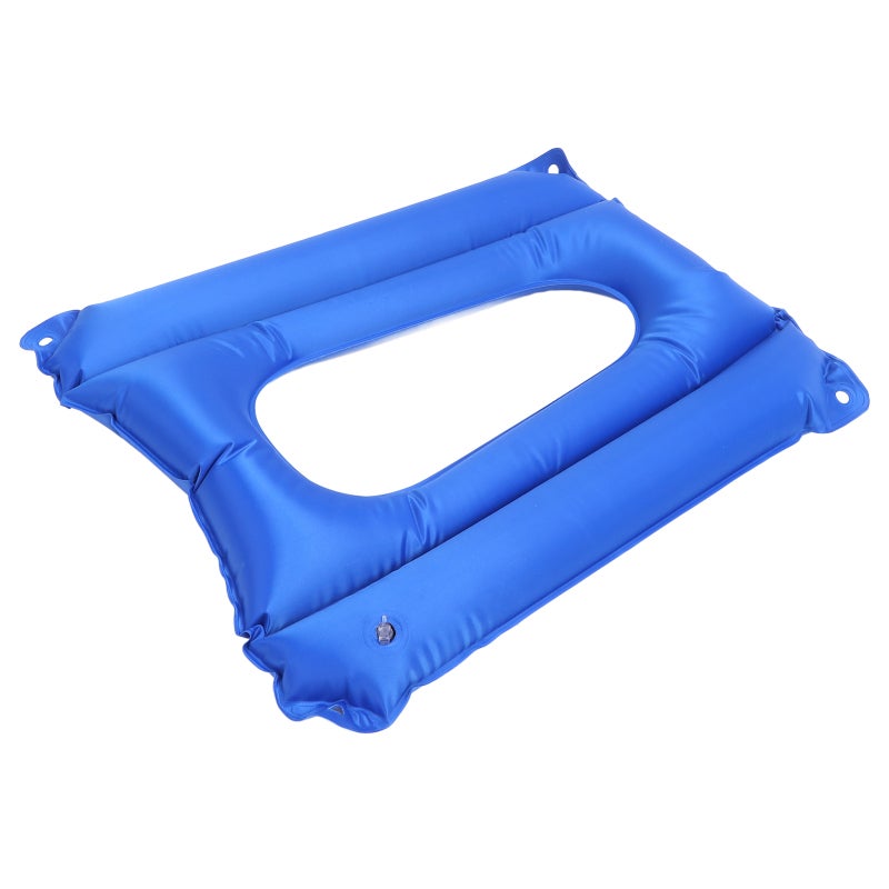 Inflatable Bedsore Cushion: 4 Fixing Holes, Strong Sealing, Foldable PVC Pad - Pressure-Dispersing Comfort for Elderly Sitting Or Lying Use - Image 4