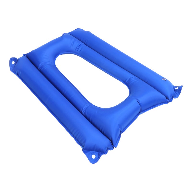 Inflatable Bedsore Cushion: 4 Fixing Holes, Strong Sealing, Foldable PVC Pad - Pressure-Dispersing Comfort for Elderly Sitting Or Lying Use - Image 2