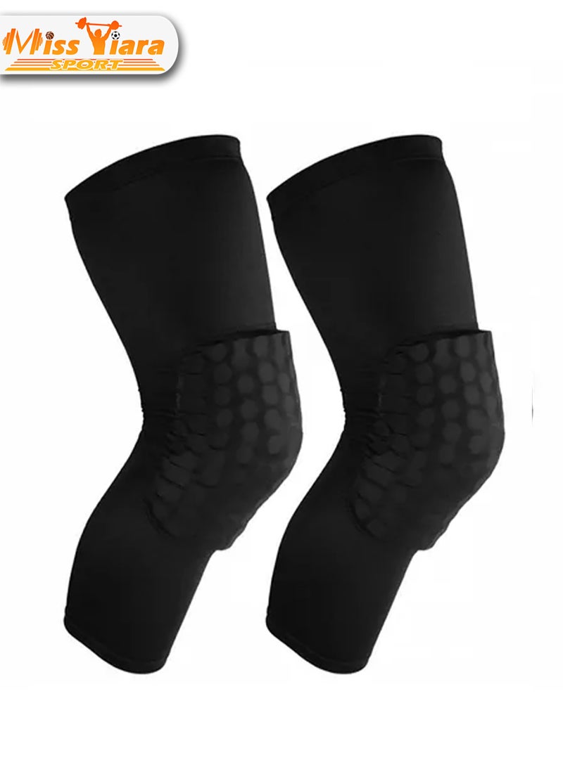 MissTiara 2 Piece Professional Honeycomb Knee Pads - Image 1