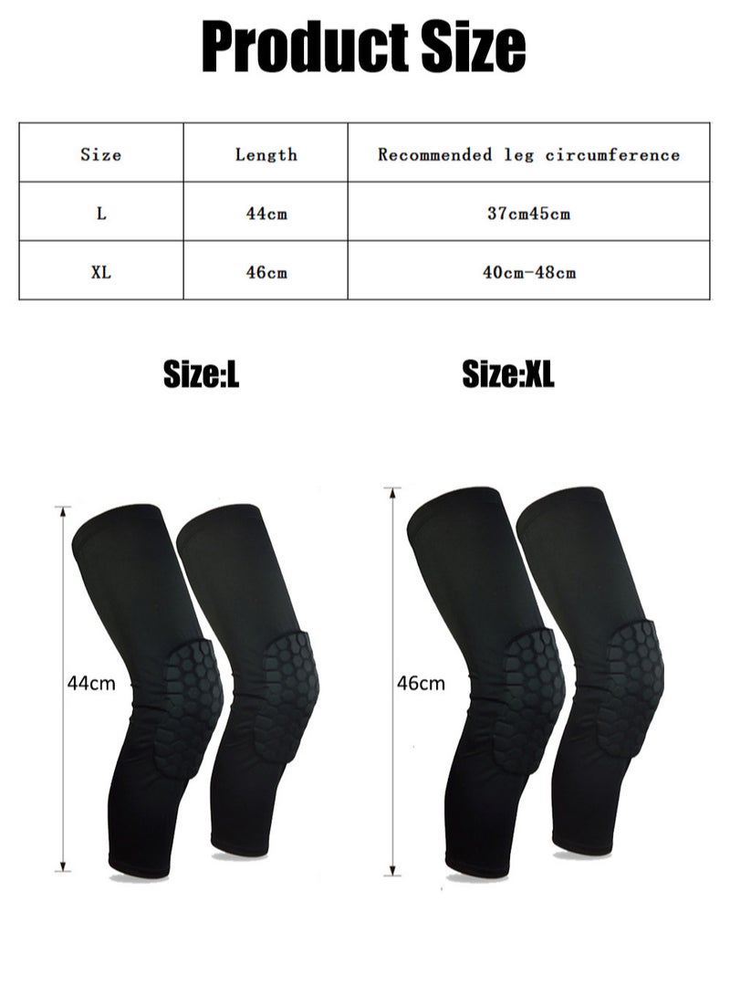 MissTiara 2 Piece Professional Honeycomb Knee Pads - Image 2