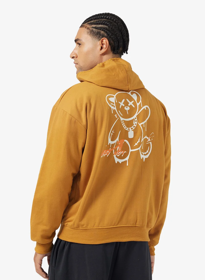 سفنتي فايف Back Graphic Hoodie