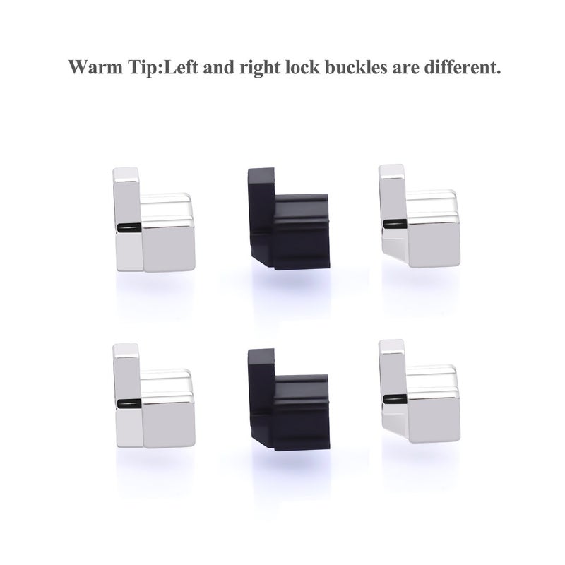 FYOUNG [New Version]Replacement Latches Compatible with Switch/ Switch OLED JoyCon, Lock Buckles Repair Tool Kit Compatible with Switch JoyCons with Screwdrivers and Tweezer - Image 3