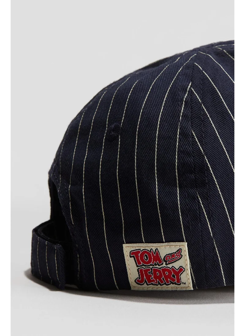 اتش اند ام Motif-detail trucker cap