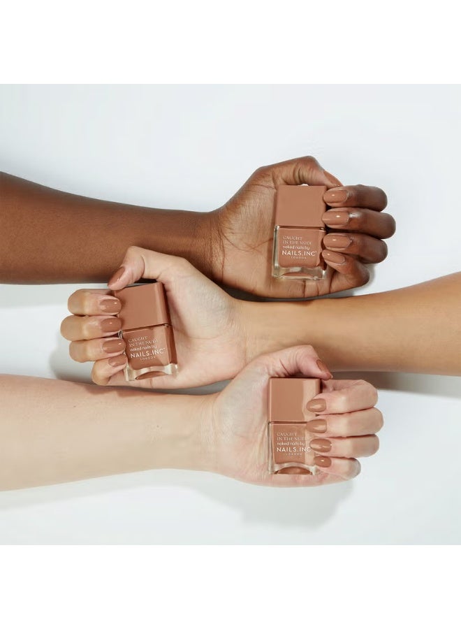 nails inc. Caught in The Nude Nail Polish - Maldives Beach - Image 2