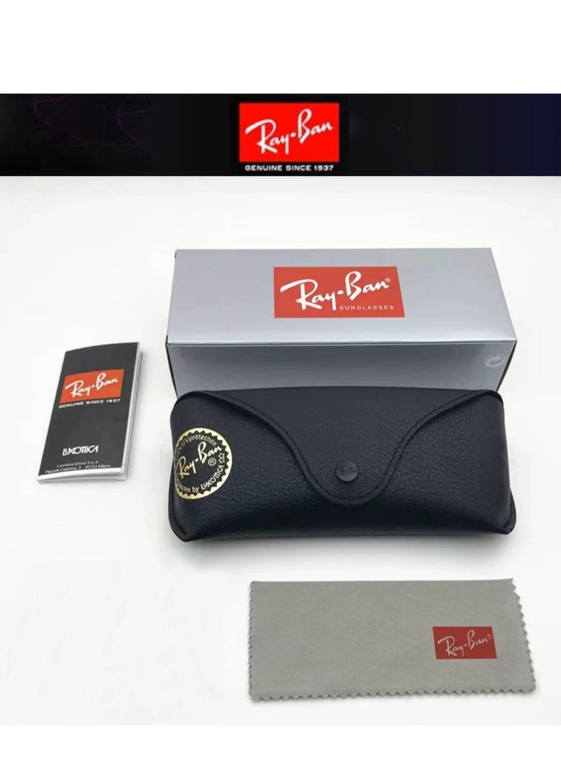 Ray-Ban Ray-Ban Fashion Pilot Sunglasses Gold Framed with Brown UV Lenses  - Image 4