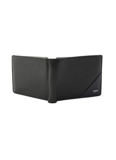 POLICE Men's Leather Over Flap Coin Wallet -Black  - Image 3