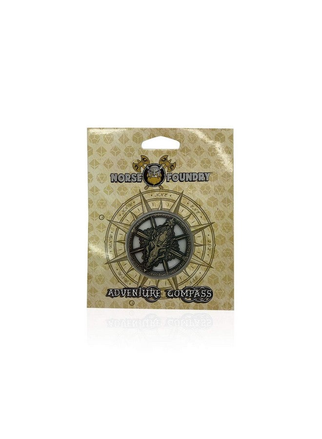 Norse Foundry Metal Dragon Compass 45mm RPG Adventure Compass by Norse Foundry - Image 3