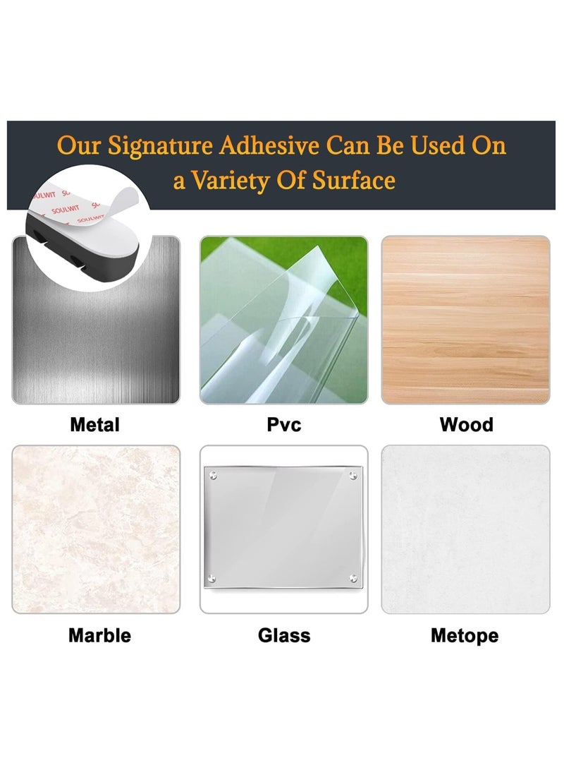 تي نيوفون مشابك كابلات بيضاء، منظم أسلاك، إدارة الكابلات، منظمات كابلات، حامل كابل USB، منظم أسلاك، مشابك أسلاك، 3 حزم من أشرطة الكابلات للمكتب والسيارة والمنزل والمكتب (7، 5، 3 فتحات) - Image 5