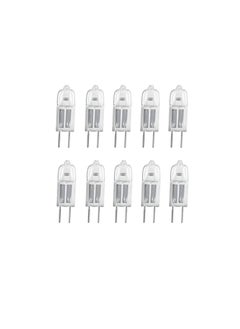 Osram Osram Capsule Lamp Halogen Bulb 12V 20W Warm White Bi Pin G4 for Accent Lights, Under Cabinet Puck Lamp, Chandeliers, Track Lighting Pack of 10, Yellow, 10PCS12V20W  - Image 1