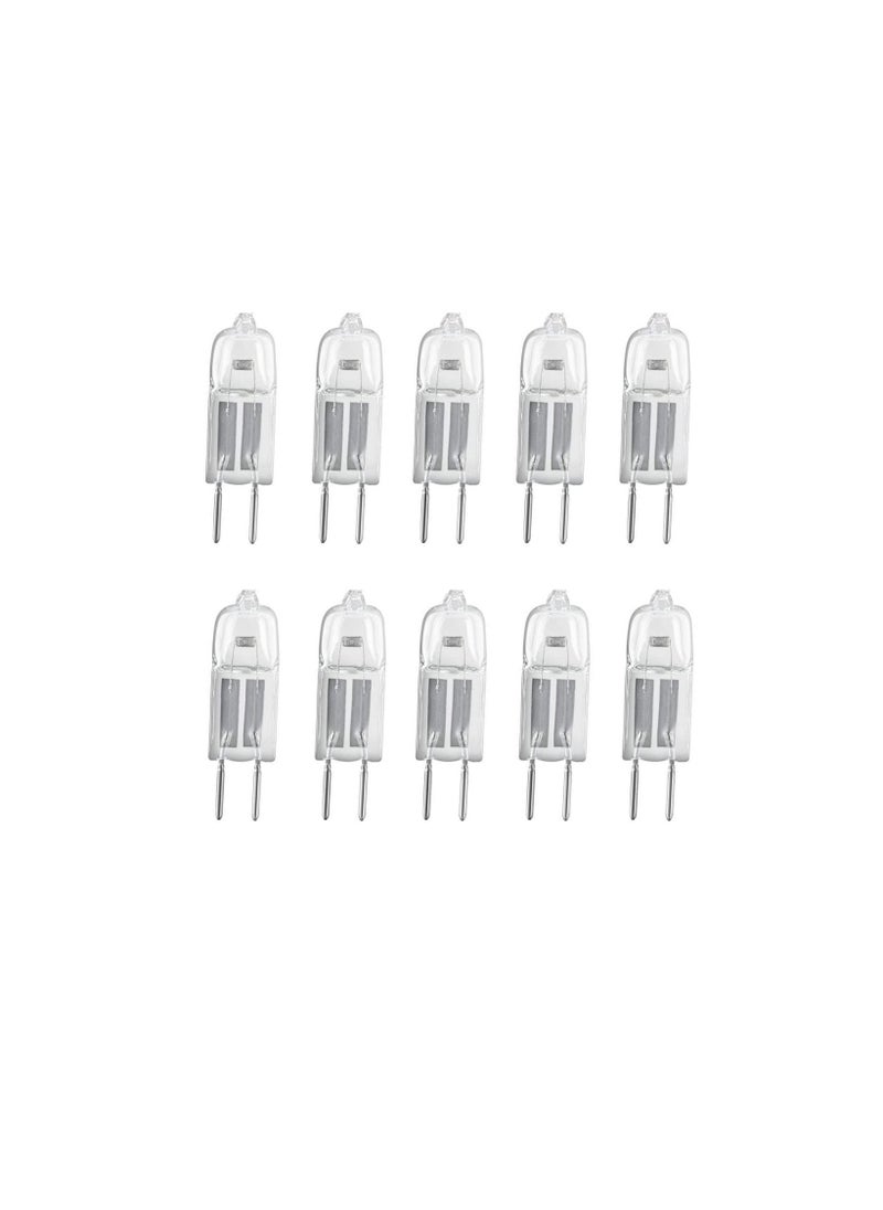 Osram Osram Capsule Lamp Halogen Bulb 12V 20W Warm White Bi Pin G4 for Accent Lights, Under Cabinet Puck Lamp, Chandeliers, Track Lighting Pack of 10, Yellow, 10PCS12V20W  - Image 1