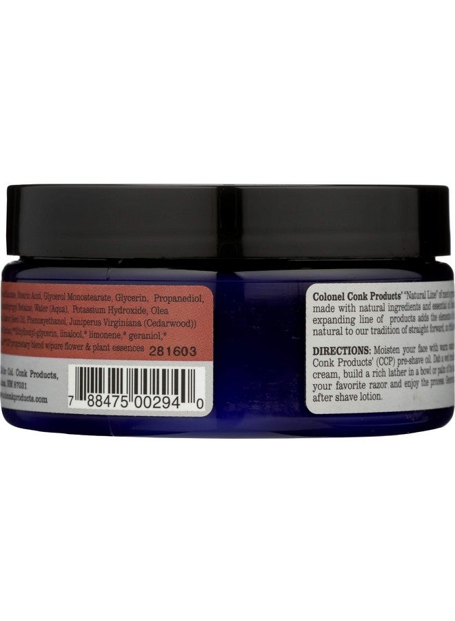 Colonel Conk Shave Cream Santa Fe Cedar 5.5 Fz - Image 3