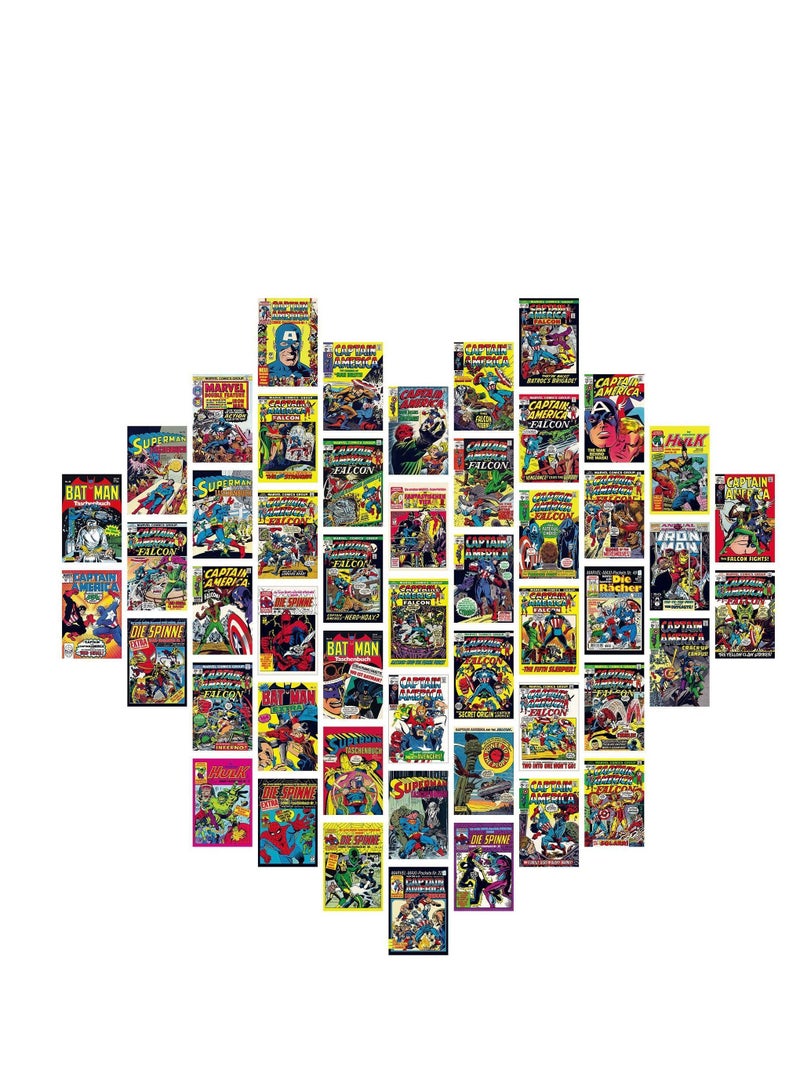 Y&D Minimalist Wall Art for Room Decor Aesthetic, 50Pcs Blush Collage Kit Aesthetic Pictures, Danish Pastel Decor, Preppy Bedroom Teen Girls Trendy Stuff