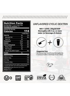 Muscle Feast Highly Branched Cyclic Dextrin Premium Pre-Workout Or Post-Workout Supplement, Unflavored, 5Lbs  - Image 3