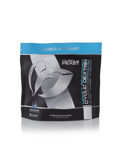 Muscle Feast Highly Branched Cyclic Dextrin Premium Pre-Workout Or Post-Workout Supplement, Unflavored, 5Lbs  - Image 1