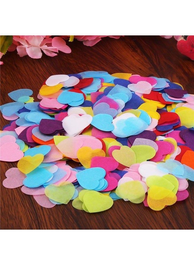 Decora 2000 Pieces Multicolor Paper Confetti Fill with Balloons multicolored AE043M2P1US1 - Image 2