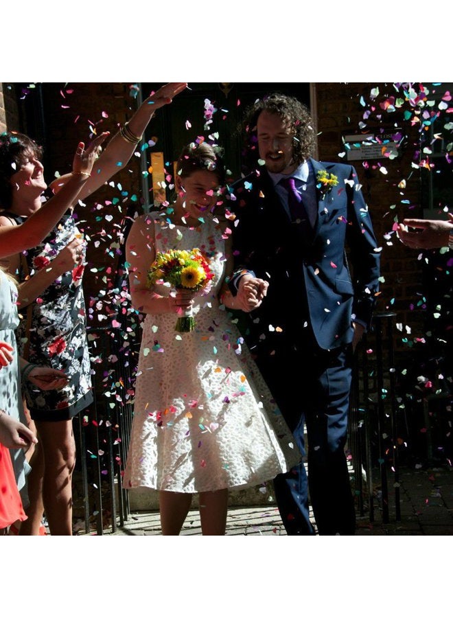 Decora 2000 Pieces Multicolor Paper Confetti Fill with Balloons multicolored AE043M2P1US1 - Image 3