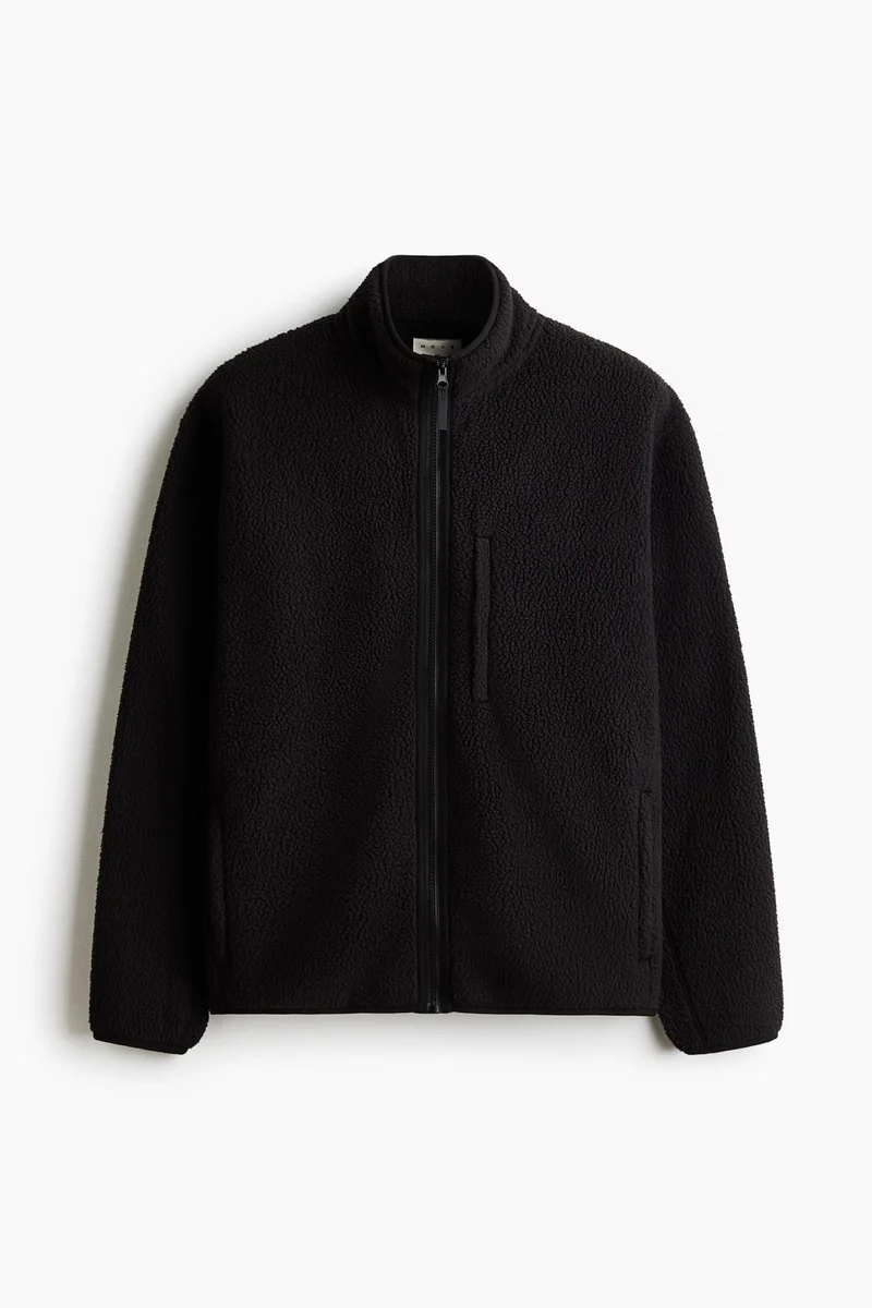 H&M  Regular Fit Teddy jacket for Men | Best Price UAE