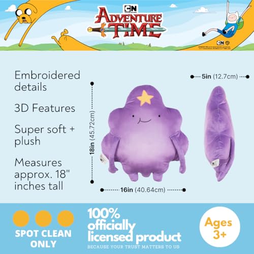 Franco Collectibles Adventure Time Lumpy Space Princess LSP Bedding Super Soft Cozy Decorative Cuddle Pillow Officially Licensed Product By Franco - Image 5