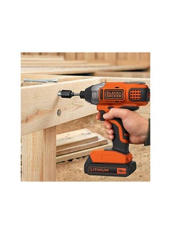 BLACK+DECKER Cordless Impact Driver 18V 155 Nm Battery Not Included Bdcim18N Xj  - Image 5