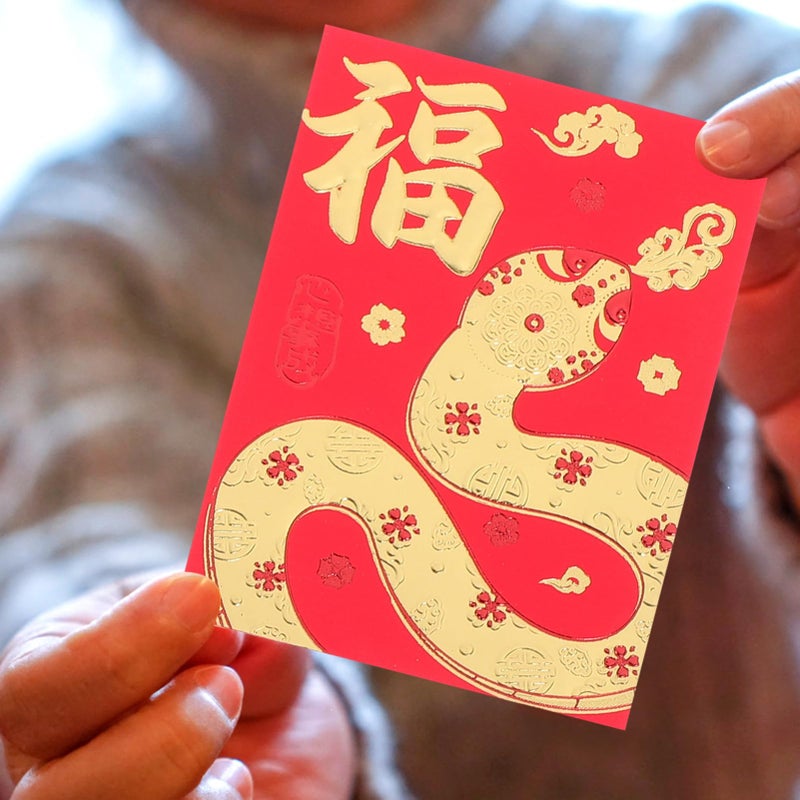 36pcs Chinese Style Red Envelopes Lunar New Year Red Packets For Cash Gifts Color Red 2 - Image 4