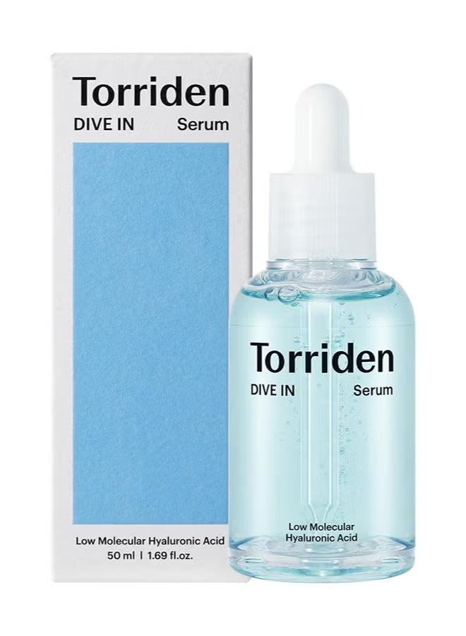 Torriden DIVE-IN Low Molecule Hyaluronic Acid Serum 50ml - Image 1