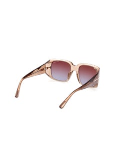 Women's Square Shape Acetate Sunglasses FT103545F51 Lens Size: 51 Millimeter - Shiny Light Brown - pzsku/Z3A8A5FBE6A26AE1F0206Z/45/_/1727713496/cfef1688-1bab-43ae-8905-88b10f58e246