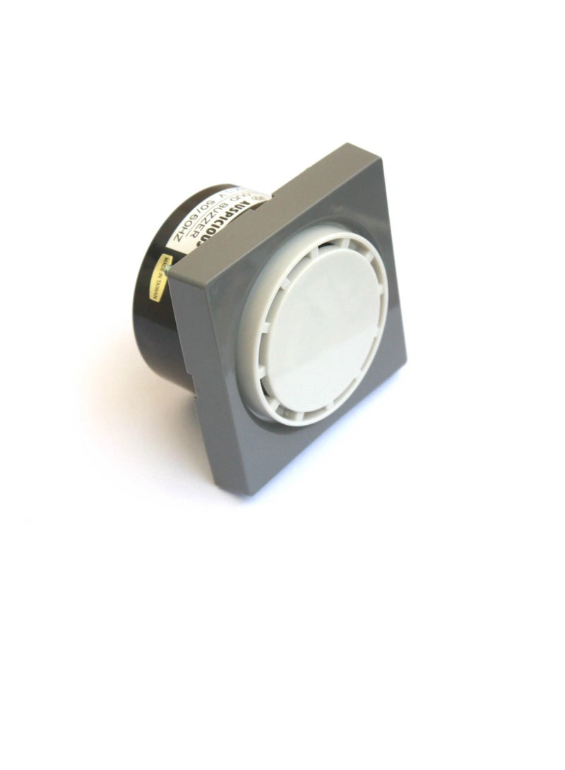 Generic Panel Buzzer Flush Mounting 85dB 50/60Hz ABS80  - Image 3