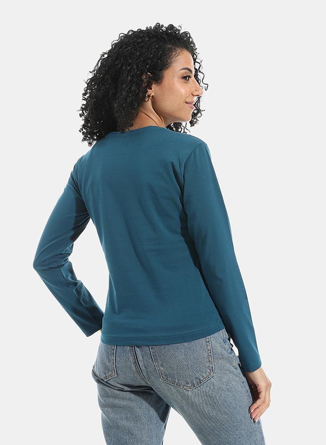 Xtcy Single Lycra Bodysuit with Wide Neck women - Image 3