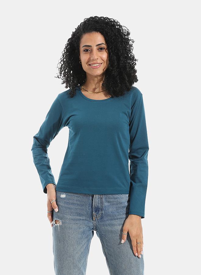 Xtcy Single Lycra Bodysuit with Wide Neck women - Image 1