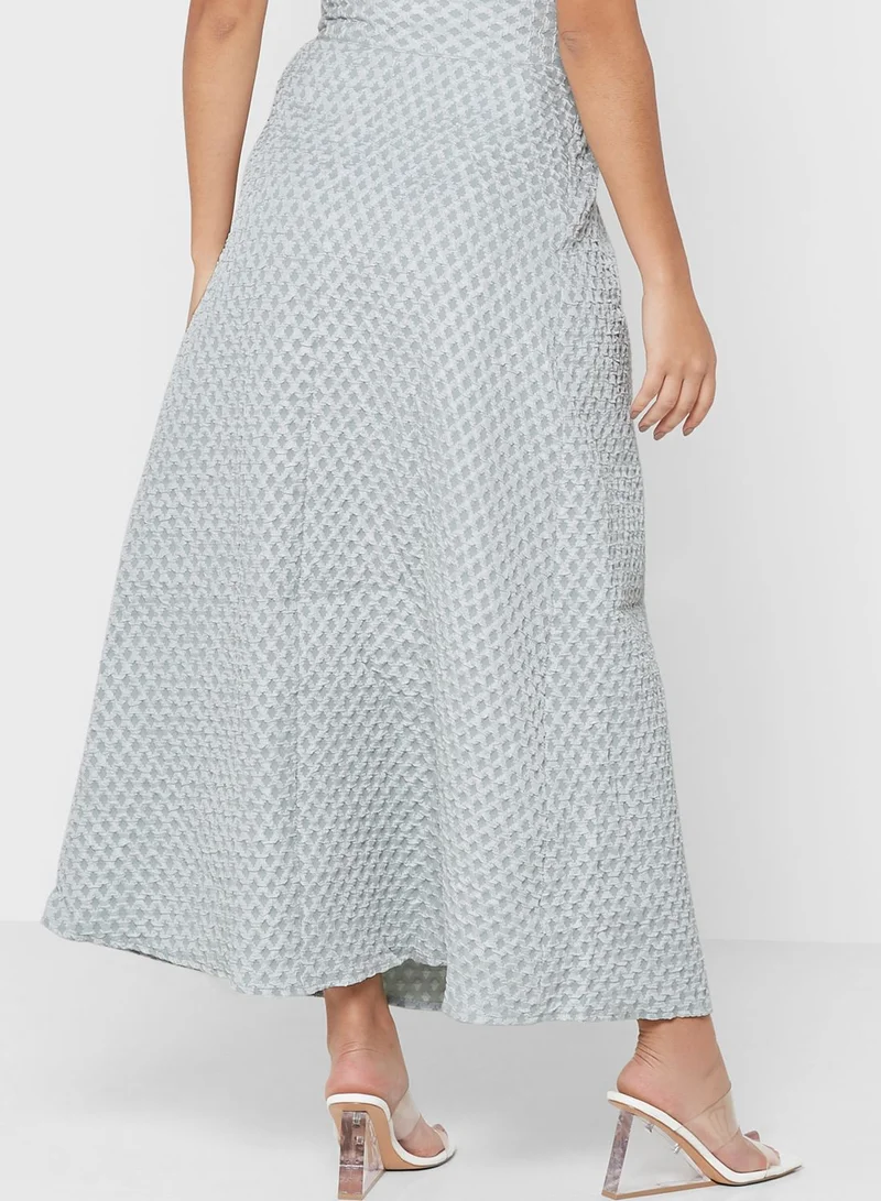 Khizana Textured Skirt
