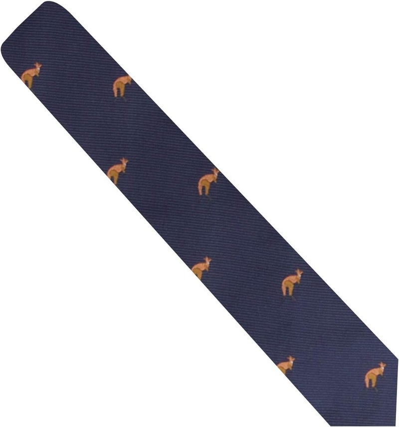 AUSCUFFLINKS Animal Ties | Woven Skinny Neckties | Groomsmen Wedding Ties | Work Ties for Him - Image 5