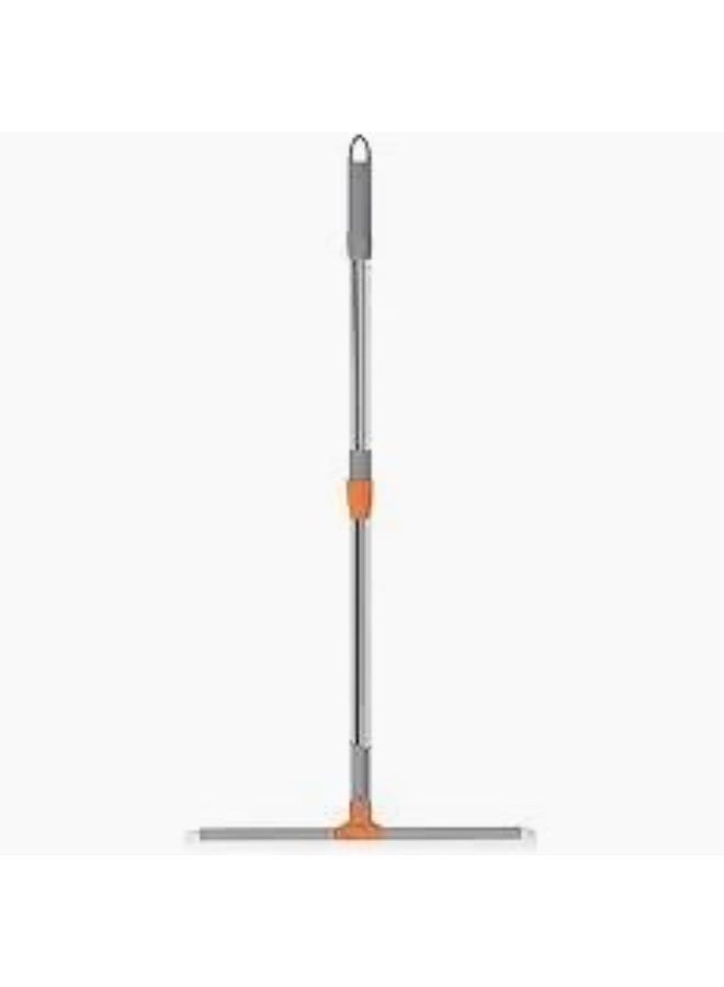 Silicone rotating mop for floor cleaning, heavy-duty bathroom mop with 180-degree rotating head, multi-functional mop for wet and dry cleaning (multi-colored) - Image 2