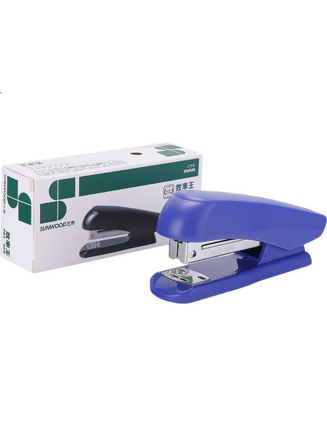 Sunwood Efficiency King Series 20-Page Economical And Durable Stapler, Rotatable Staple Plate, Blue, P82 - Image 3