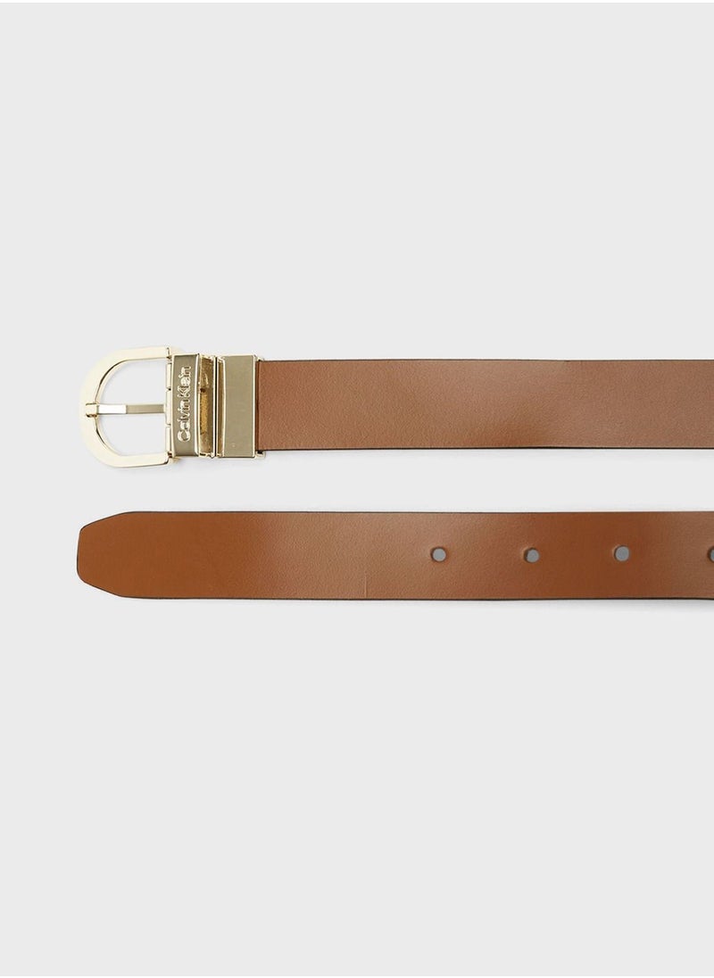 CALVIN KLEIN - Ck Must Rd Buckle Rev 2.5 Belt - Image 1