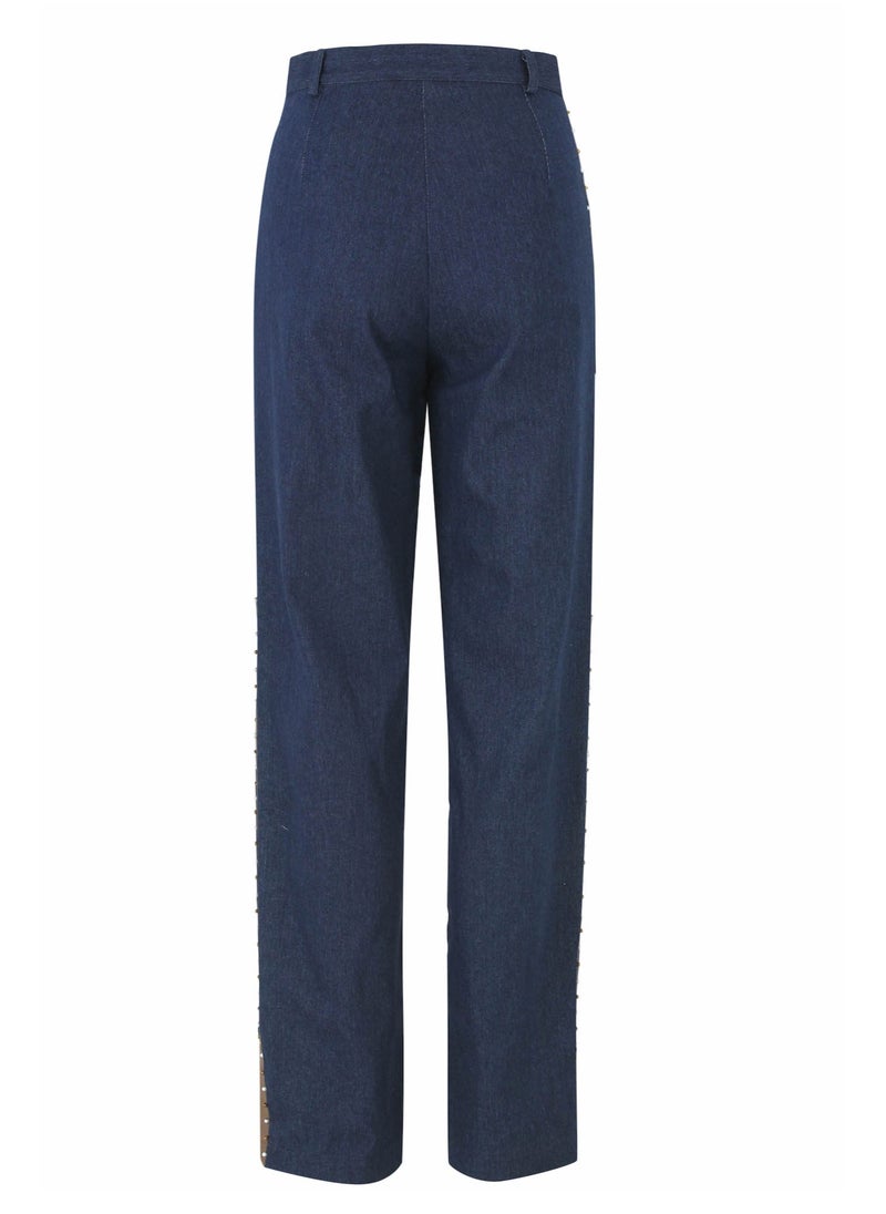 Bardees - ELECTIC BIKER PANTS (DENIM) - Image 1