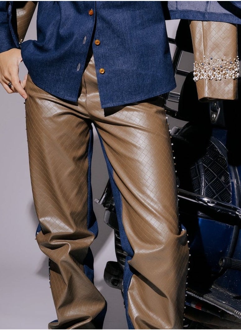 Bardees - ELECTIC BIKER PANTS (DENIM) - Image 1