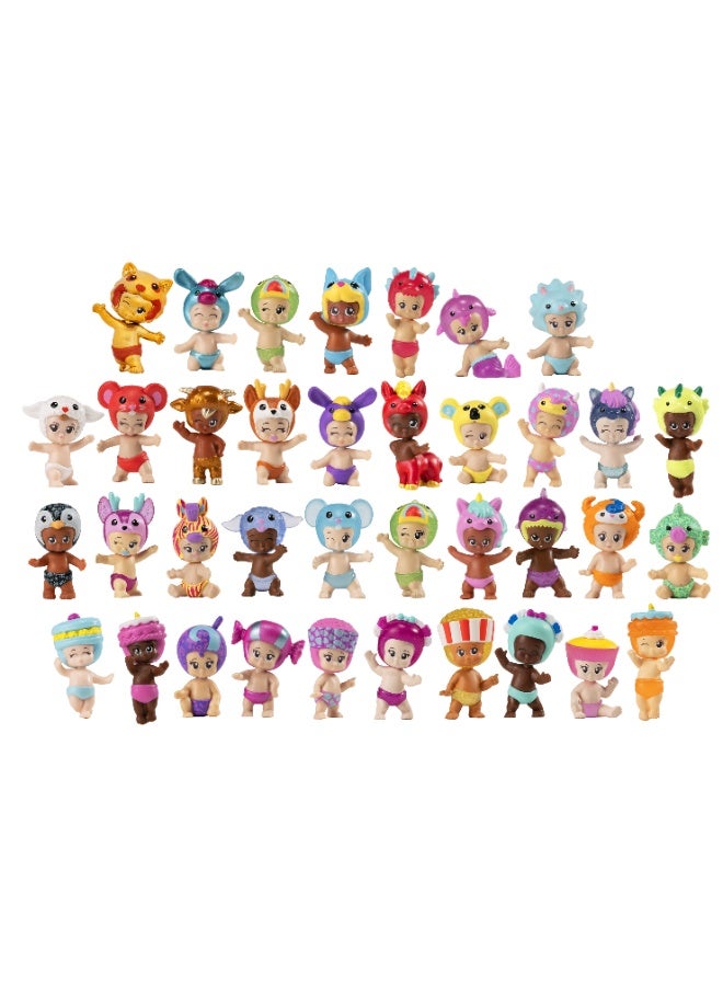 Moose Toys مجموعة شخصيات بيبي-شيبى القابلة للجمع 5 قطع، عبوة مفاجأة، قطعة واحدة متنوعة (قد يختلف النمط واللون) كل واحدة تباع بشكل منفصل، شخصية طفل لطيفة | شخصية مفاجأة | شخصية غامضة | هدية للأطفال وجامعي التحف! - Image 5