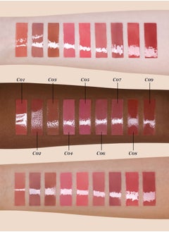 Flower Knows Butterfly Cloud Collar Collection Glossy Lipstick Non-sticky Highly Pigmented Long-lasting Hydration Shiny Lipgloss - C04 Peachy Aqua  - Image 3