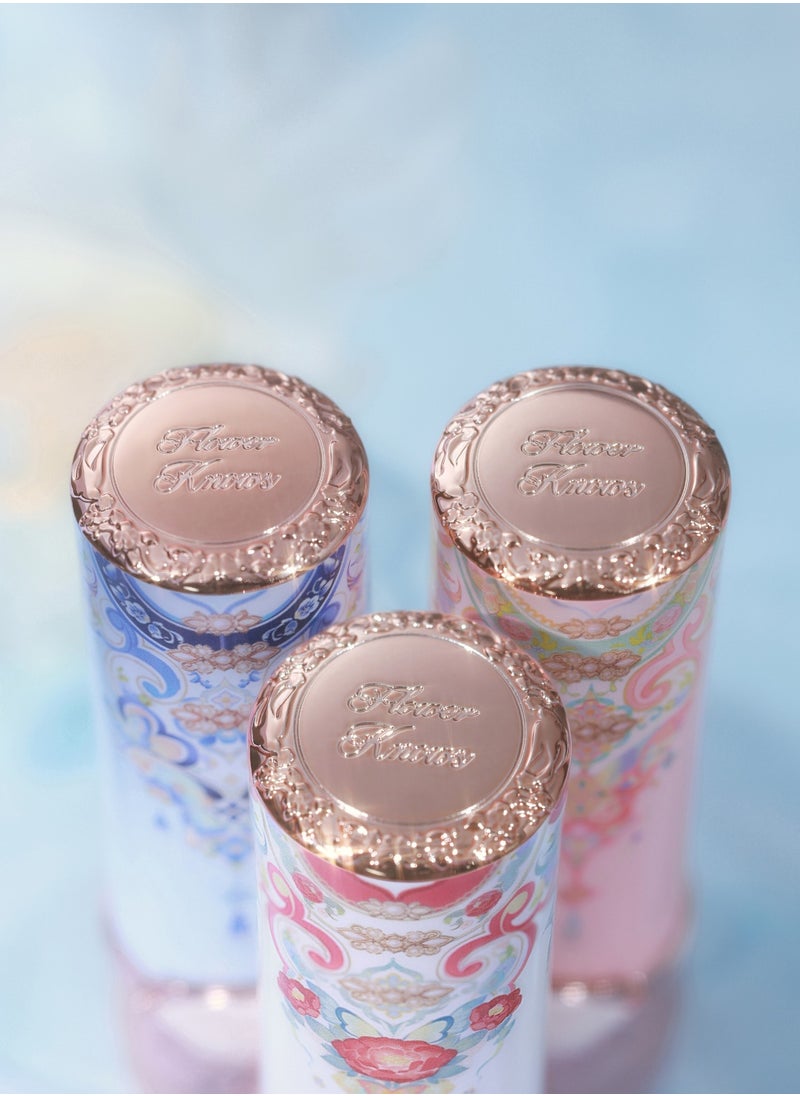 Flower Knows - Butterfly Cloud Collar Collection Glossy Lipstick Non-sticky Highly Pigmented Long-lasting Hydration Shiny Lipgloss - C04 Peachy Aqua - Image 1