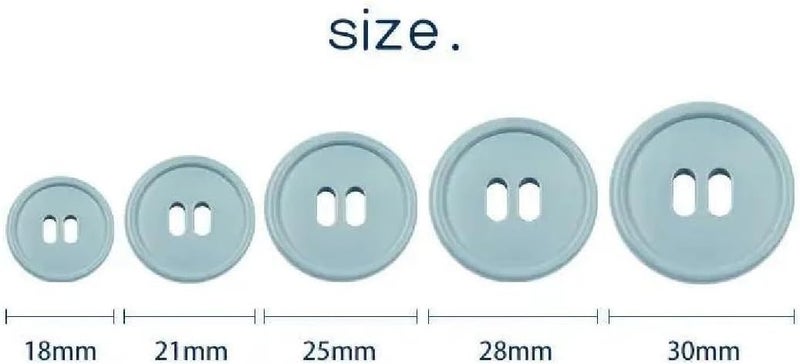 Buttons,Metal Buttons, Buttons 10pcs/lot Resin Button Square Round Colorful Children for 18/21/25/28/30mm Sewing Clothing DIY Craft(Round Red,30mm) - Image 5